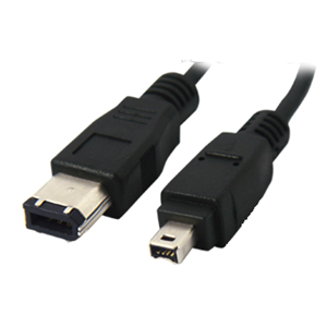 Firewire IEEE 1394 Data Cable Lead 6 Pin to 4 Pin 1.50 Metre(033)